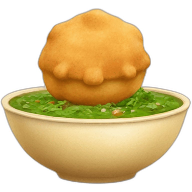 gol gappa indian dish emoji