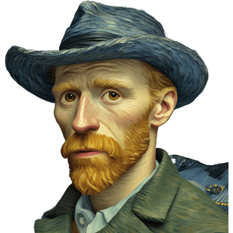 Van Gogh's Self-Portrait emoji