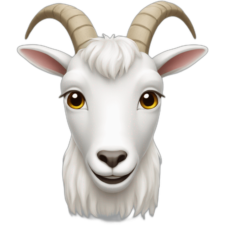 white goat emoji