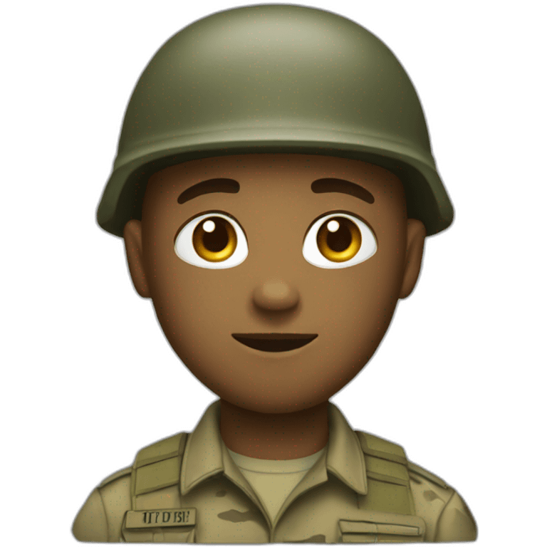 help for soldier emoji