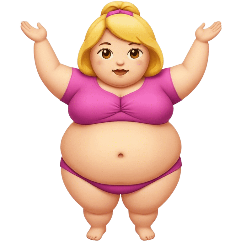 Fat girl emoji