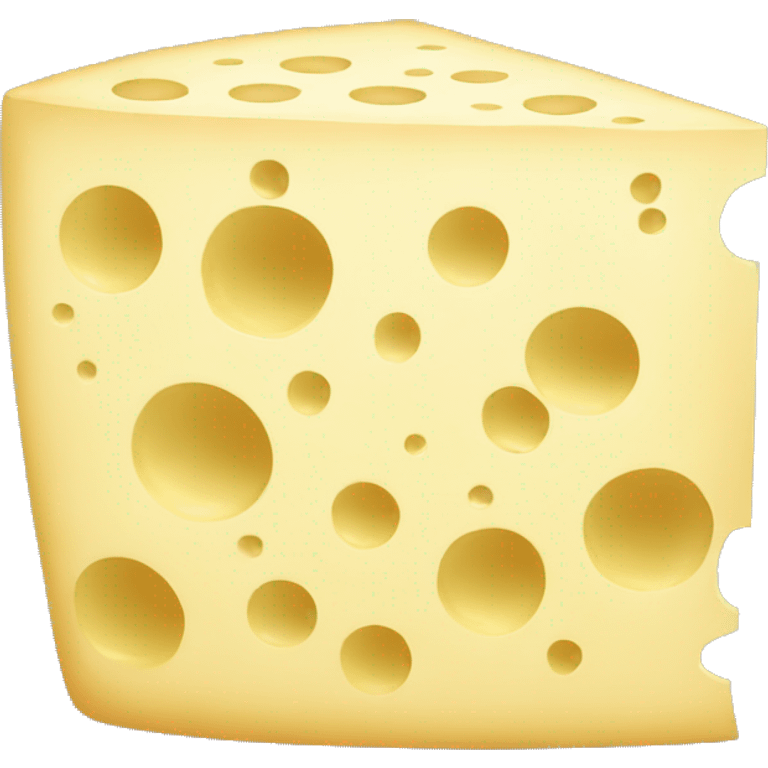 Swiss cheese emoji