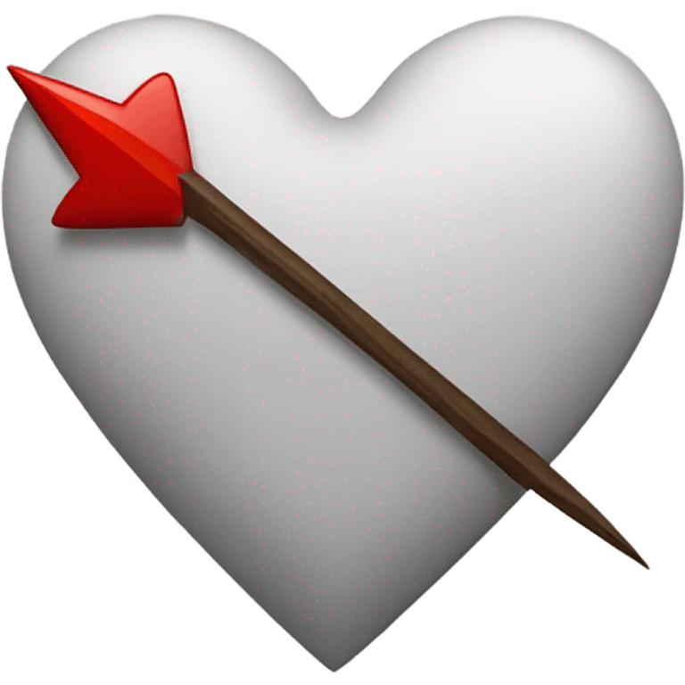 Big heart with a arrow  emoji