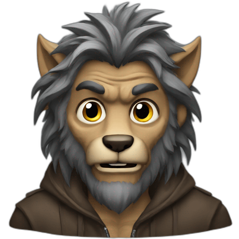 Werewolf emoji