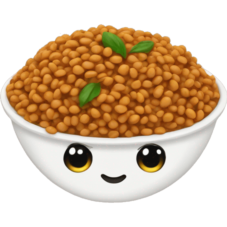 Lentil dish emoji