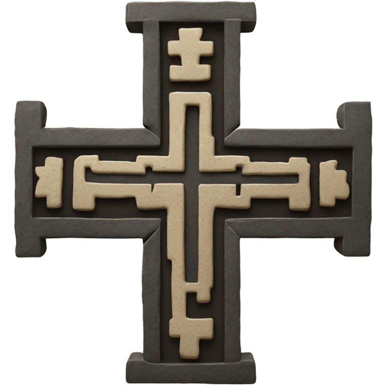 Jerusalem cross emoji