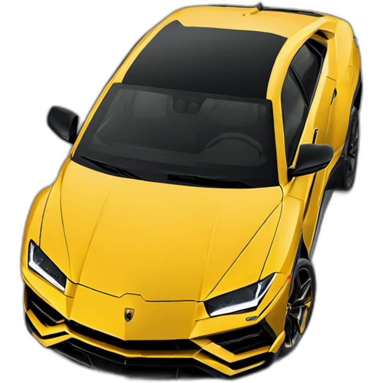 Lamborghini urus,animé emoji