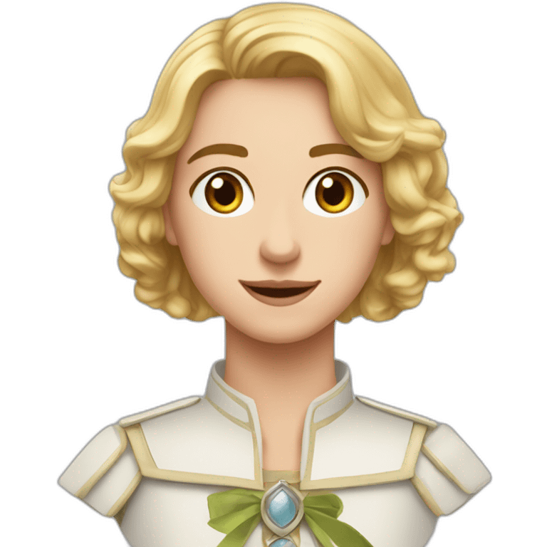 Une cavalière adolescente qui s'appelle Julia emoji