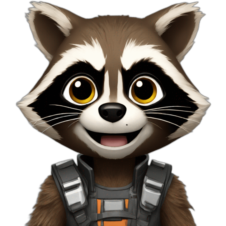 Rocket Raccoon emoji