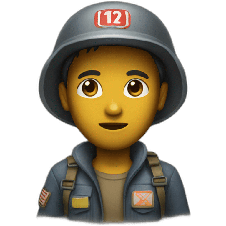 Underground base survivor emoji