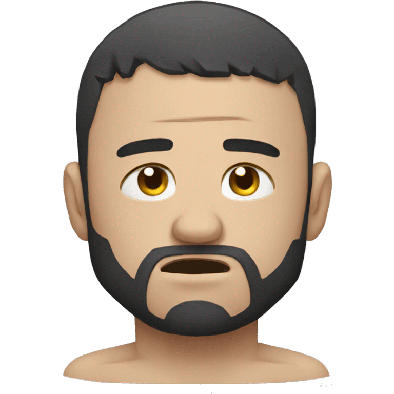 mma fighter holding his head in pain emoji