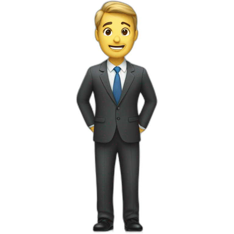 A business man emoji