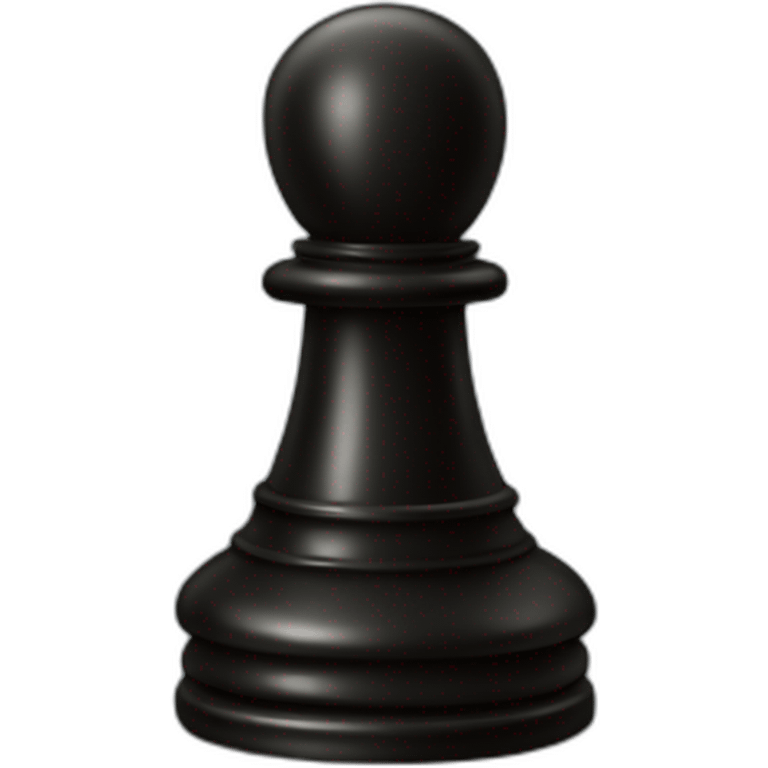 black Chess Pawn emoji