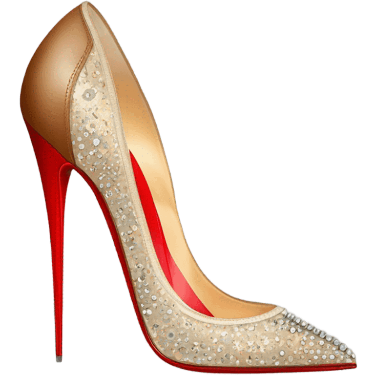 Christian Louboutin heels ￼  emoji