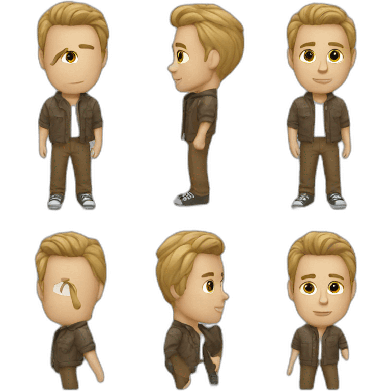 Men Fashion model emoji