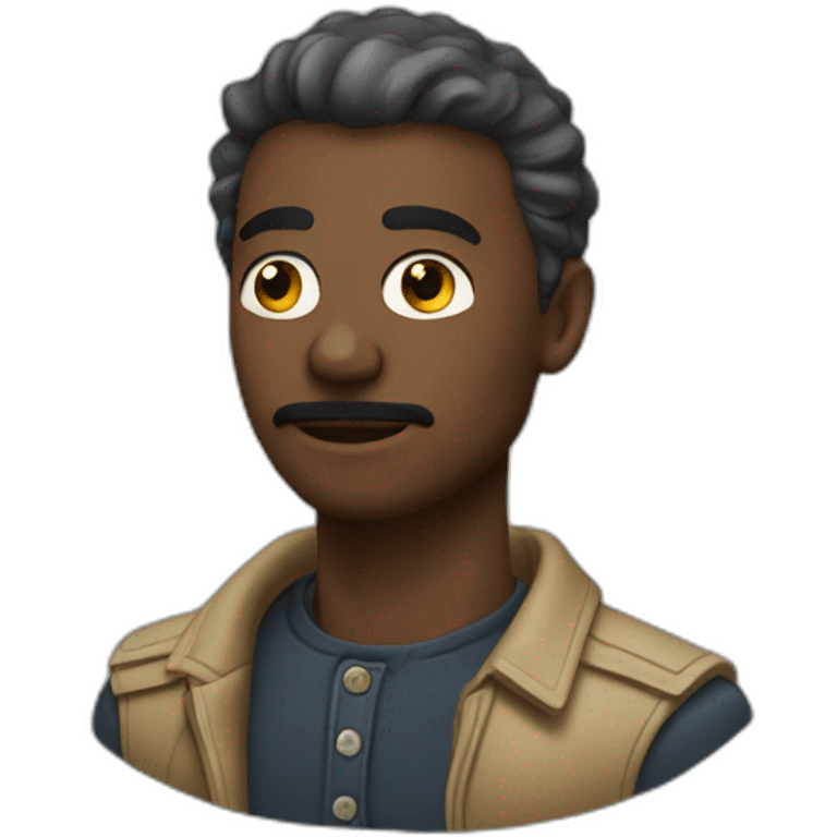 Homme Cagoulé emoji