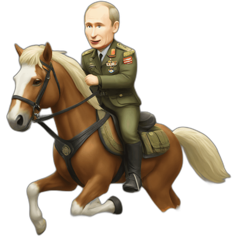 putin riding a missil emoji