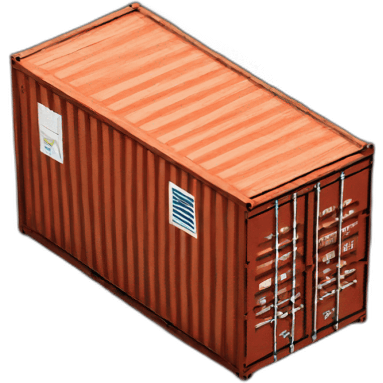 shipping container emoji