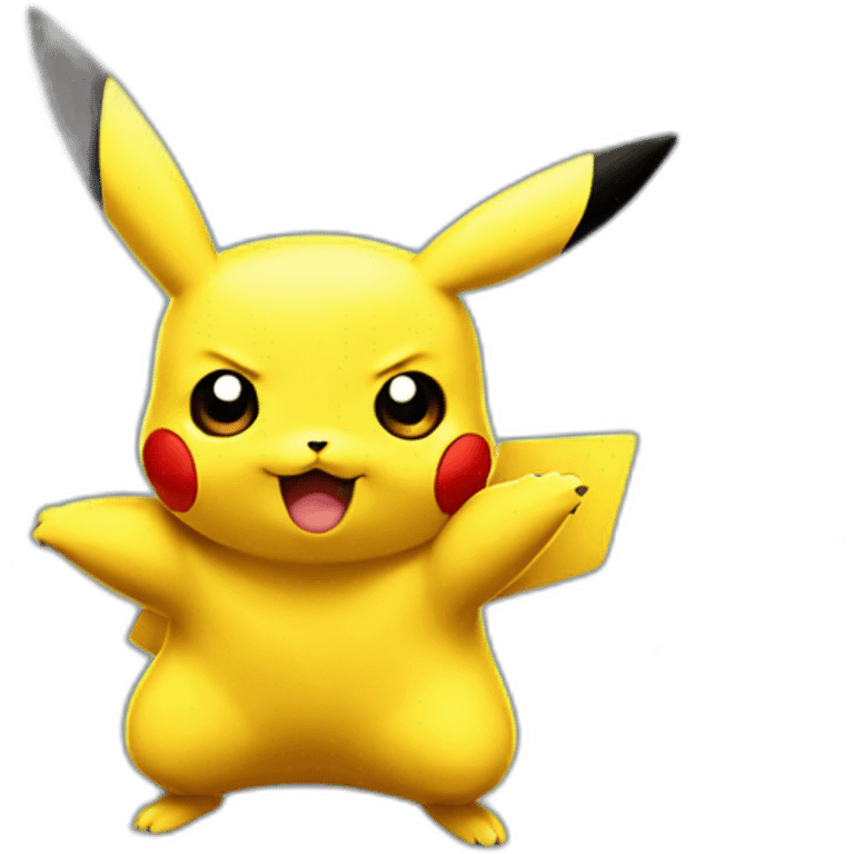 pikachu thunder emoji