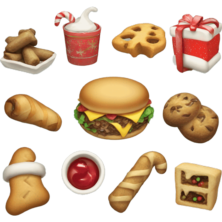 christmas food emoji