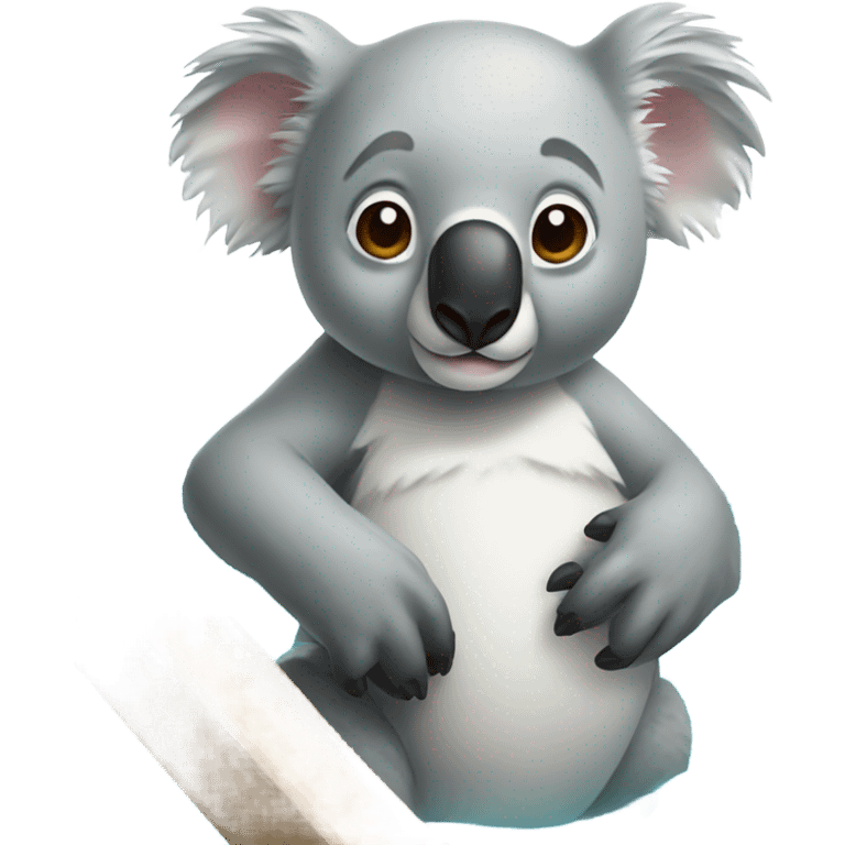 Koala and a pool  emoji