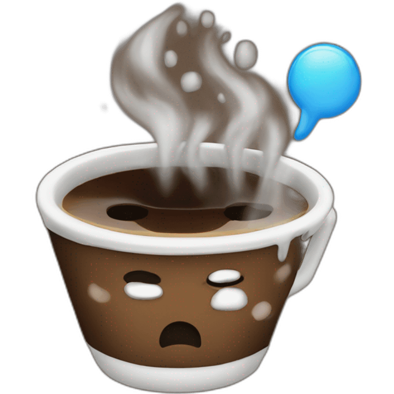 Coff and cold emoji