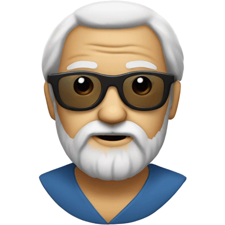 Socrates wearing dark glasses emoji