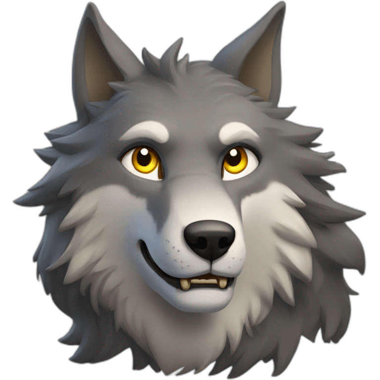 Loup garou emoji