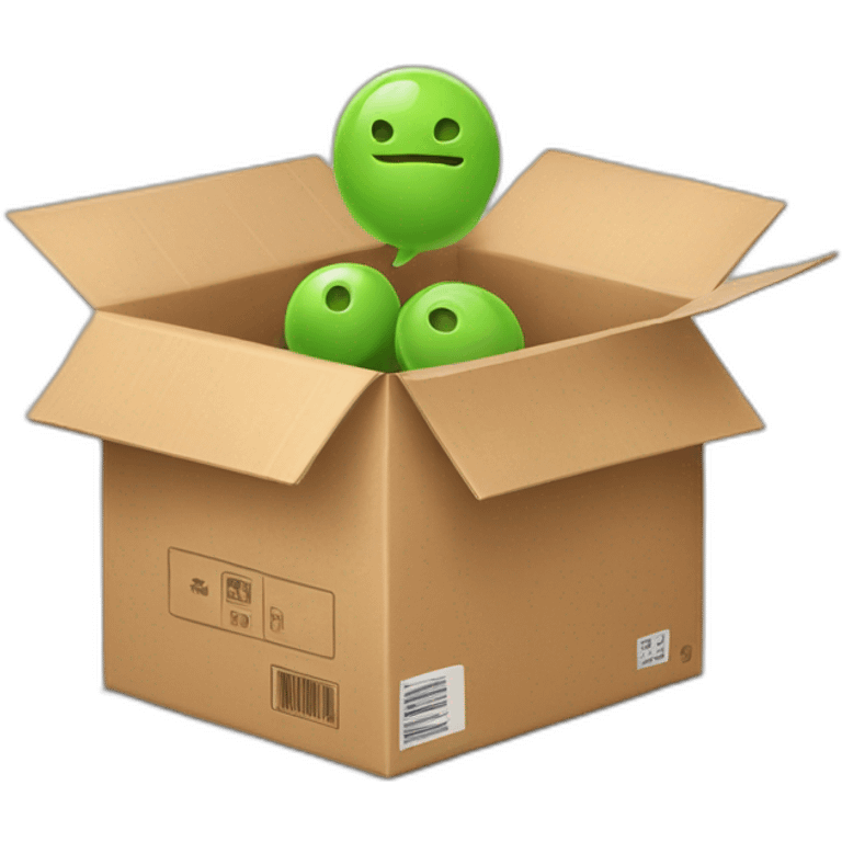 product in delivery box emoji