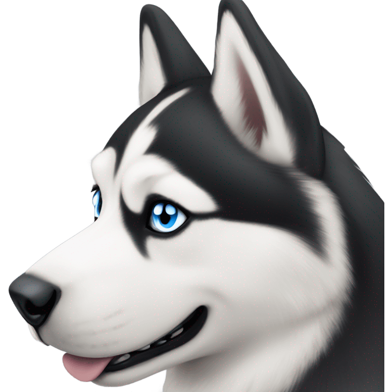 Siberian husky emoji