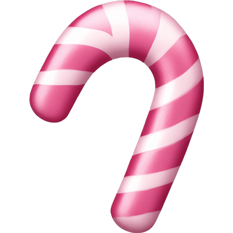 Pink candy cane emoji