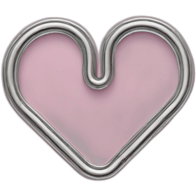 heart paper clip emoji