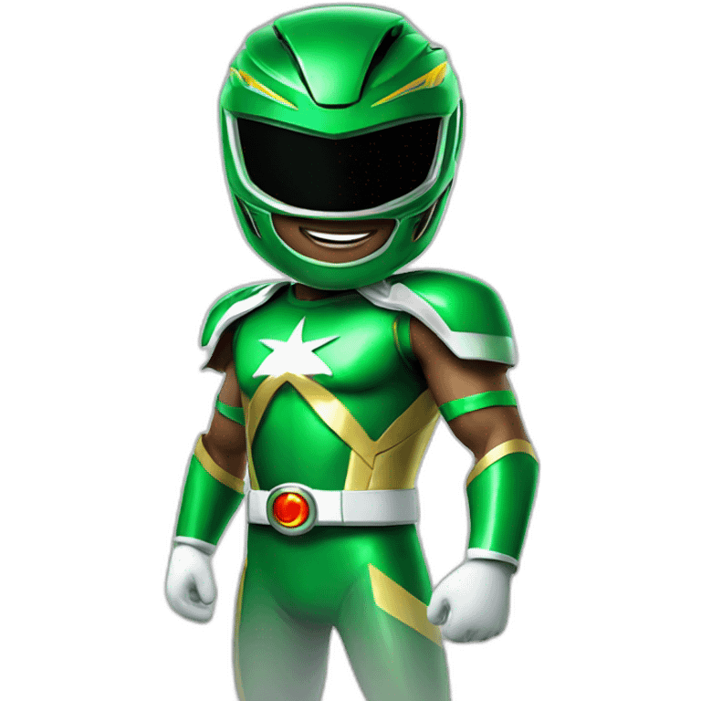 green power ranger emoji