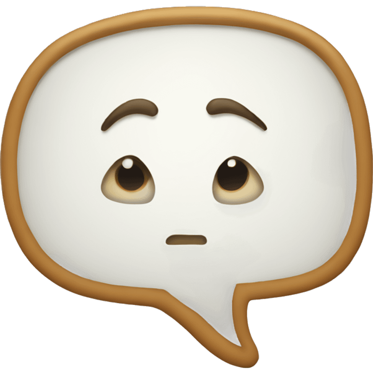 speech bubble containing truth emoji