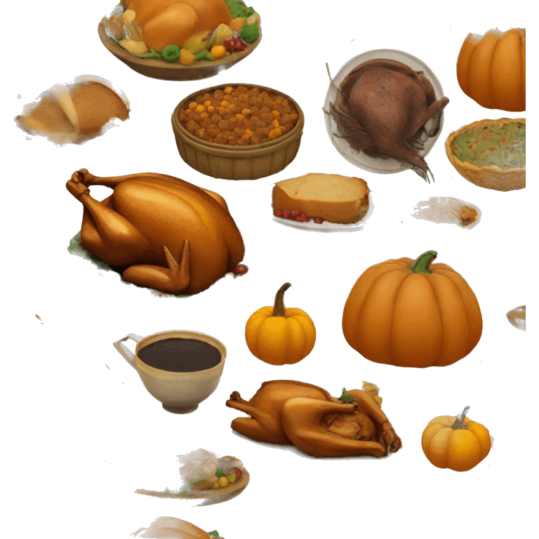 Aesthetic Thanksgiving emoji