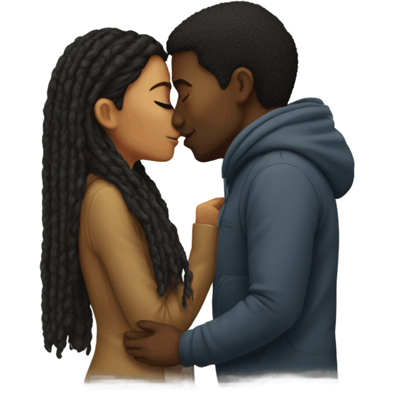 Couple kissing  emoji