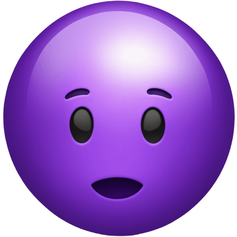 Bola disco morada emoji