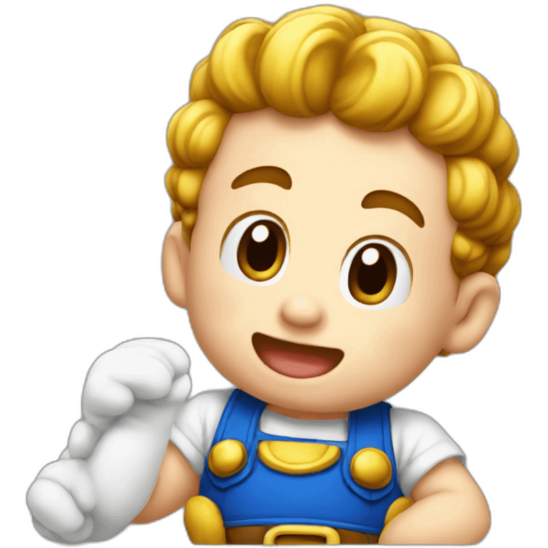 Baby mario emoji