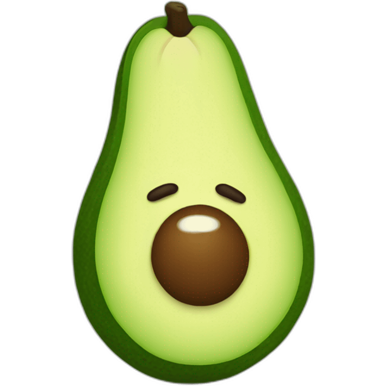 horny avocado emoji