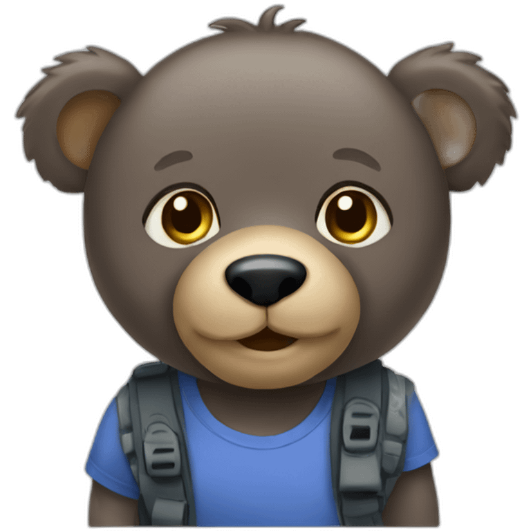 Special needs bear emoji