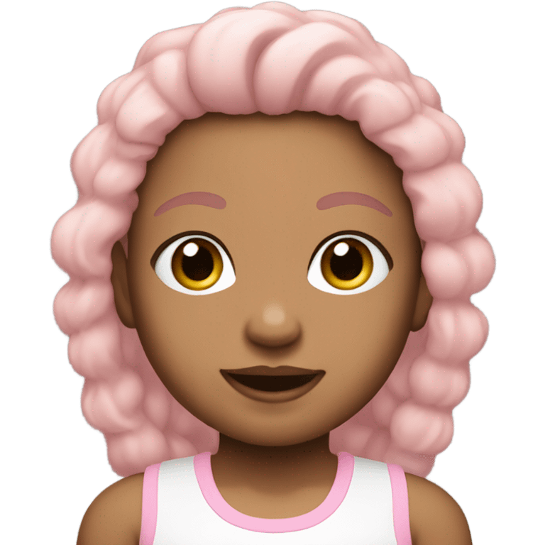 Babypink sport set for white skin emoji