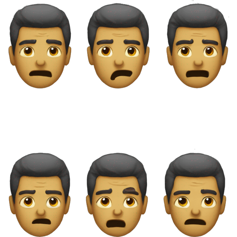 homme en dépression  emoji