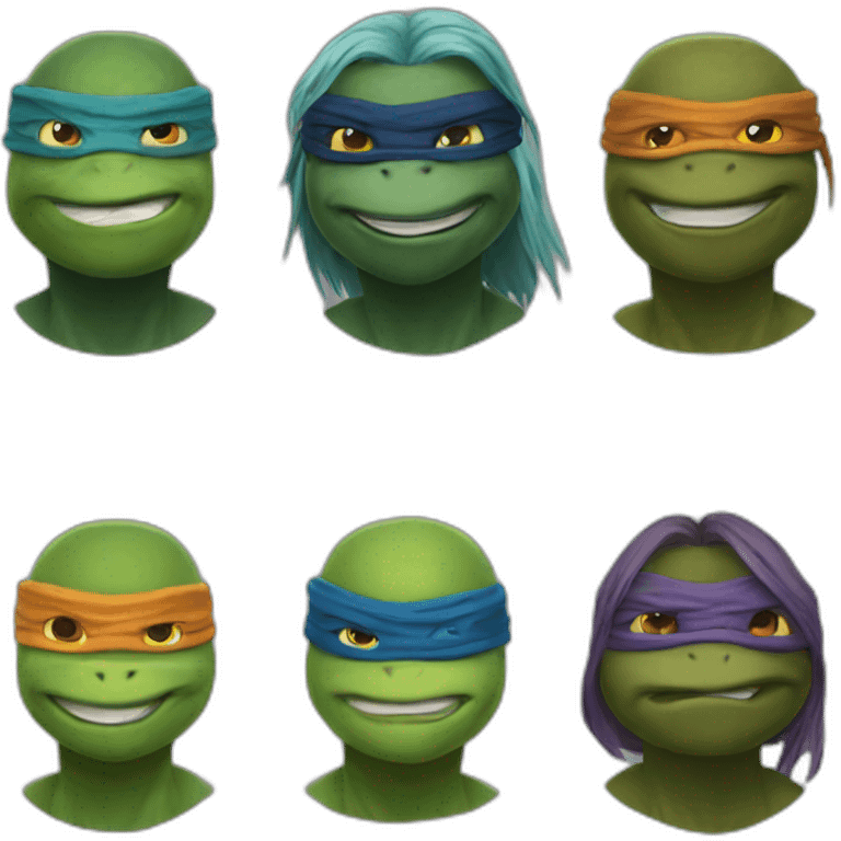 Ninja turtles emoji