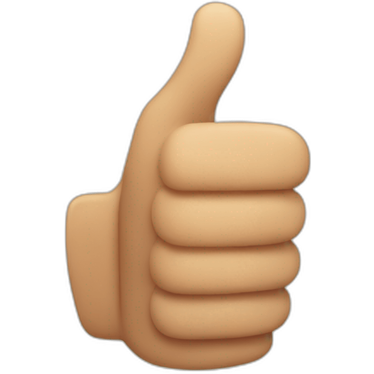 Thumbs up emoji