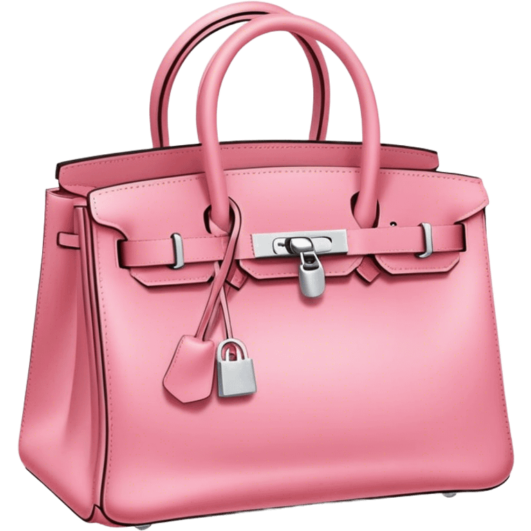 Birkin bag pink emoji