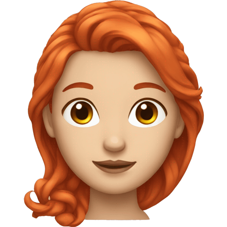 redhead  emoji