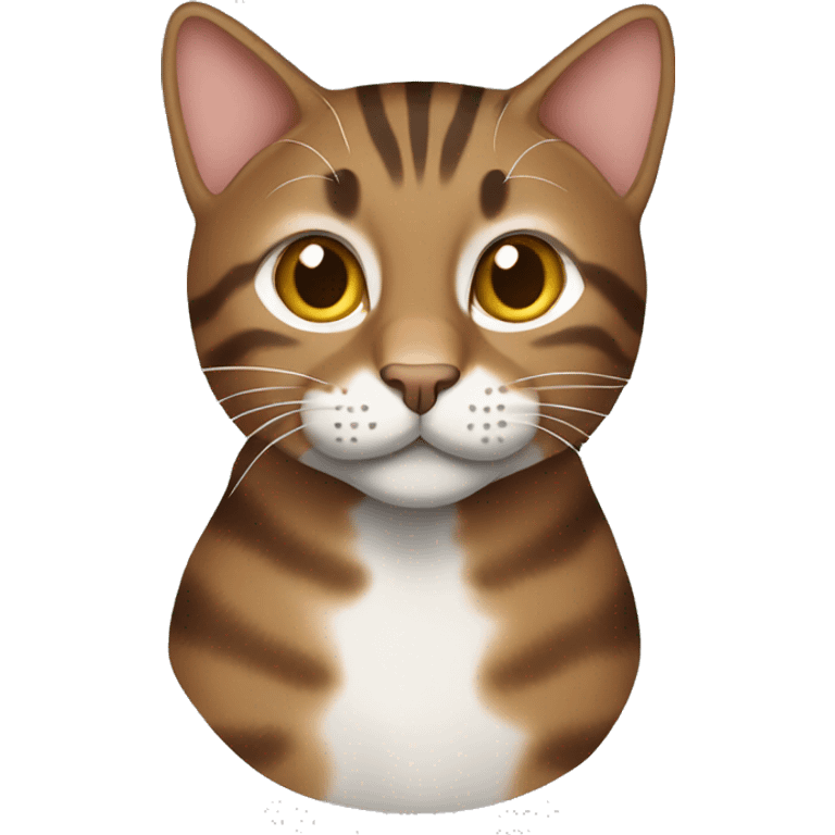 brown tabby cat emoji