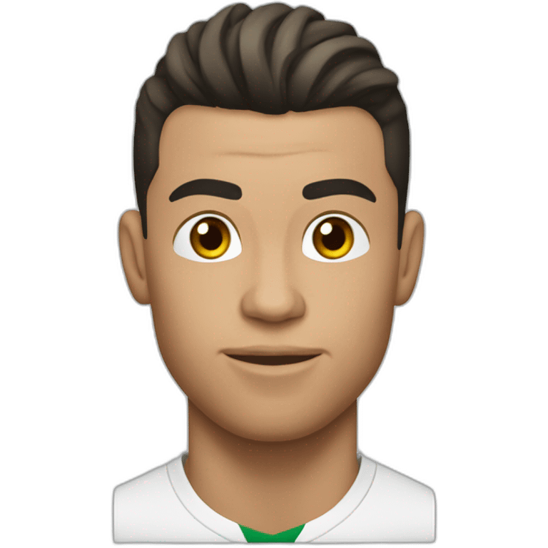 christiano ronaldo inquiet emoji