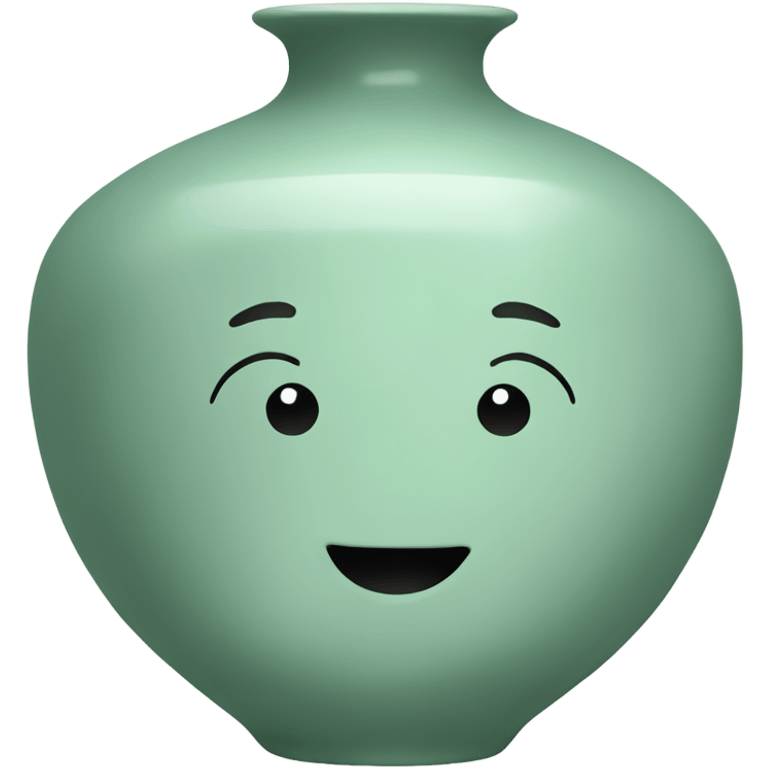 celadon ceramic vase emoji