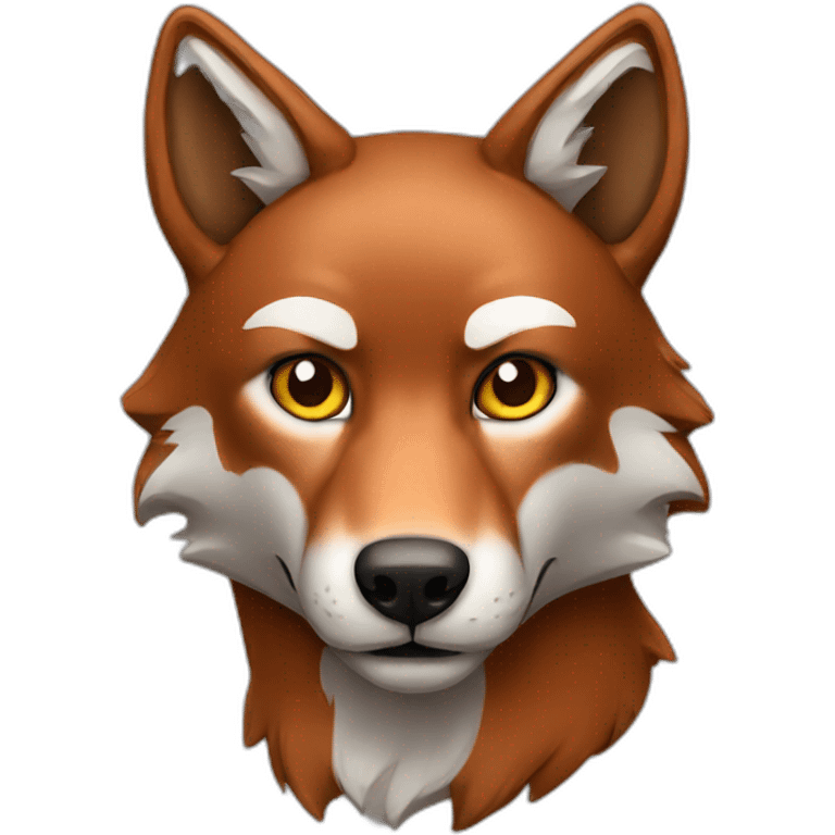 Red Wolf emoji